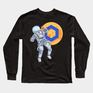 Chainlink To The Moon Long Sleeve T-Shirt